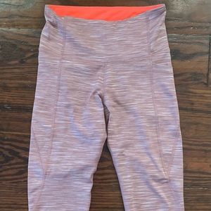 OLD NAVY Pink Mauve Crop Leggings Capris S